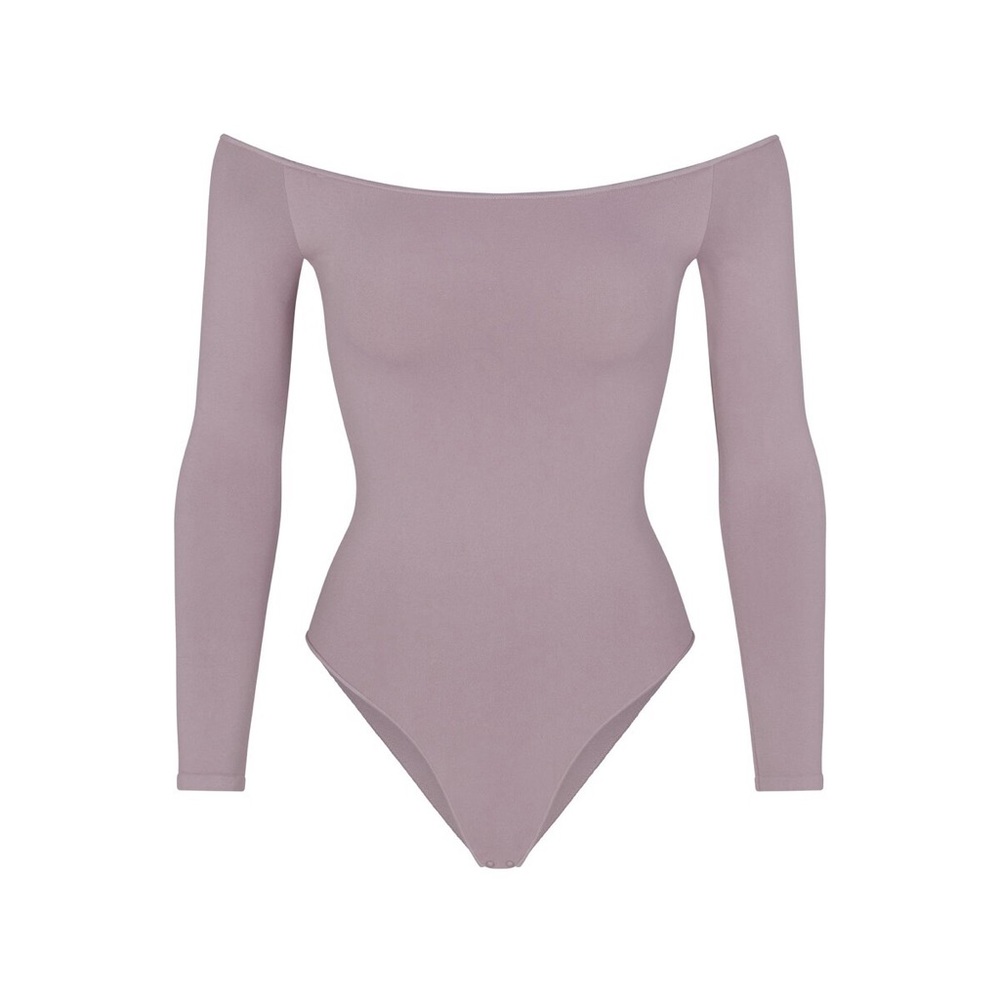 SKIMS Essential Off The Shoulder Bodysuit
